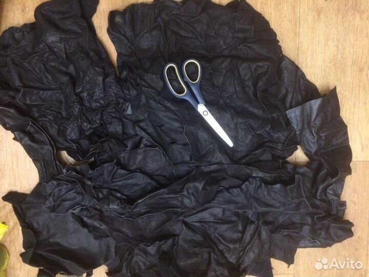 Обрезки натуральной кожи