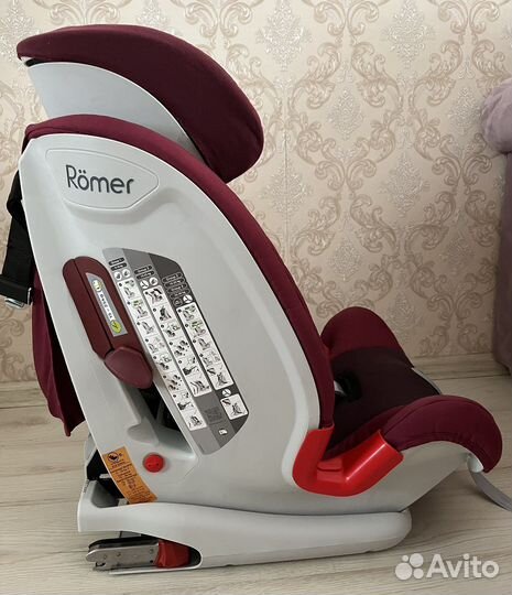 Автокресло britax romer xtensafix dark grape