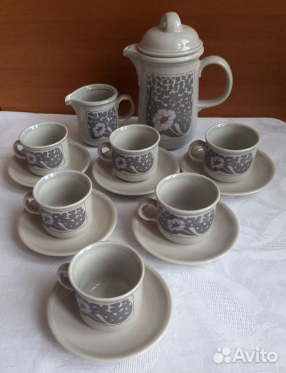 Кофейный сервиз Кольдиц ГДР