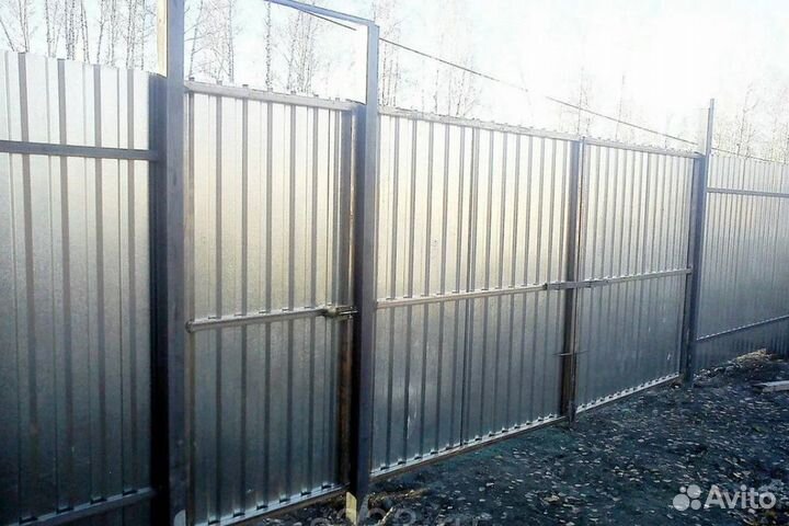 Распашные ворота замер бесплатно