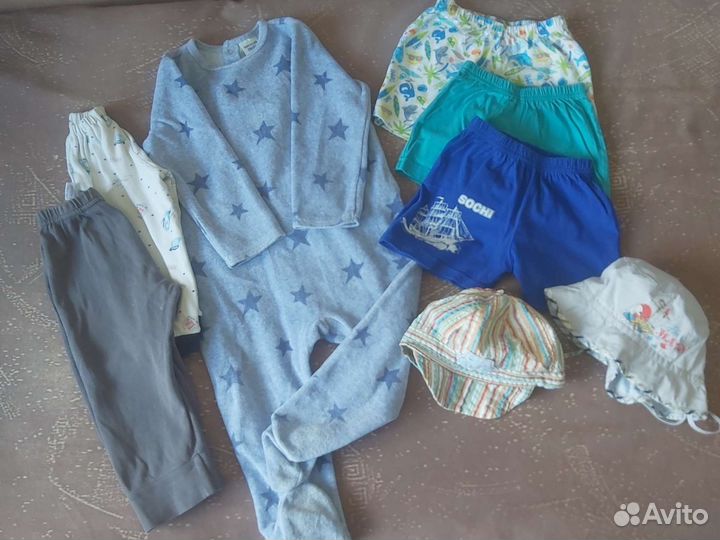 Вещи для мальчика 1-1,5 г пакетом