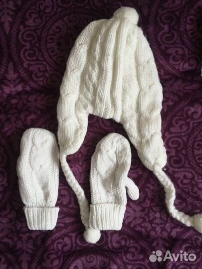 Шапка и варежки