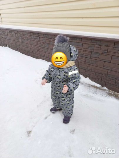 Зимний комбинезон для мальчика