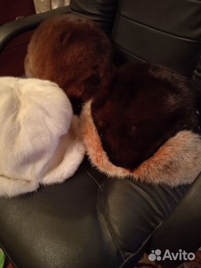 Шапка норковая