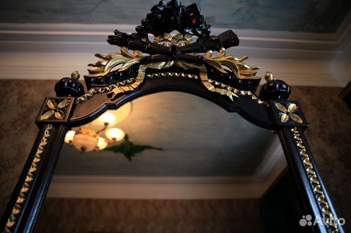 Зеркало старинное напольное