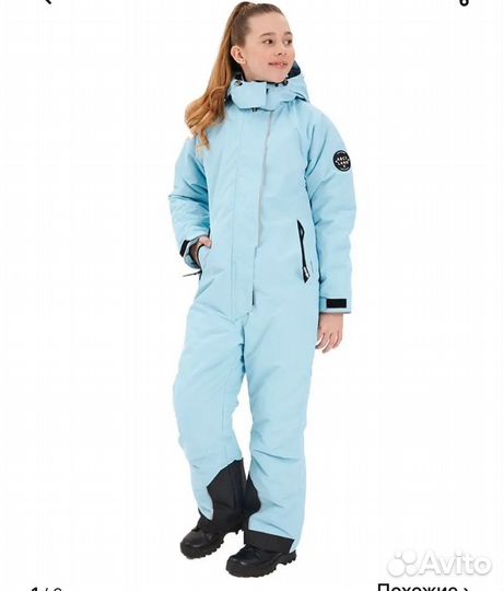 Зимний комбинезон для девочки