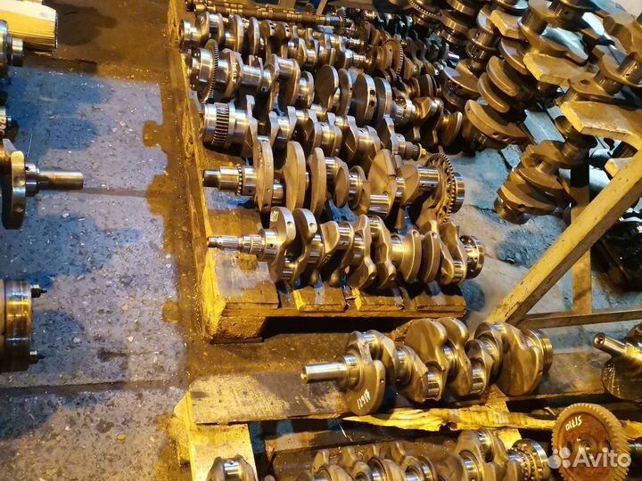 Восстановление коленвалов напыление