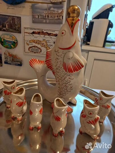 Графин и 6 стопок зкф