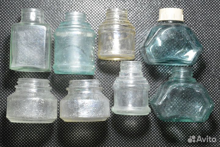 Чернильницы,флаконы,пробки