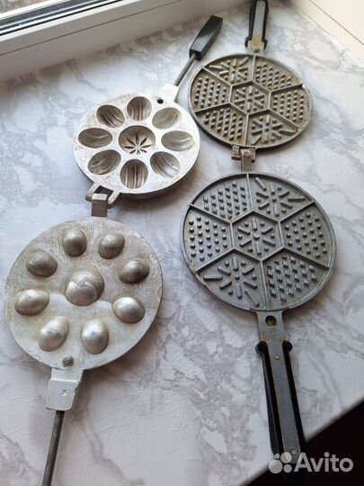 Форма для выпекания вафель