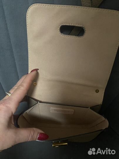 Сумка coccinelle натуральная кожа