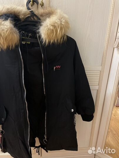 Парка зимняя для девочки