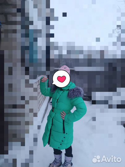 Зимнее пальто для девочки