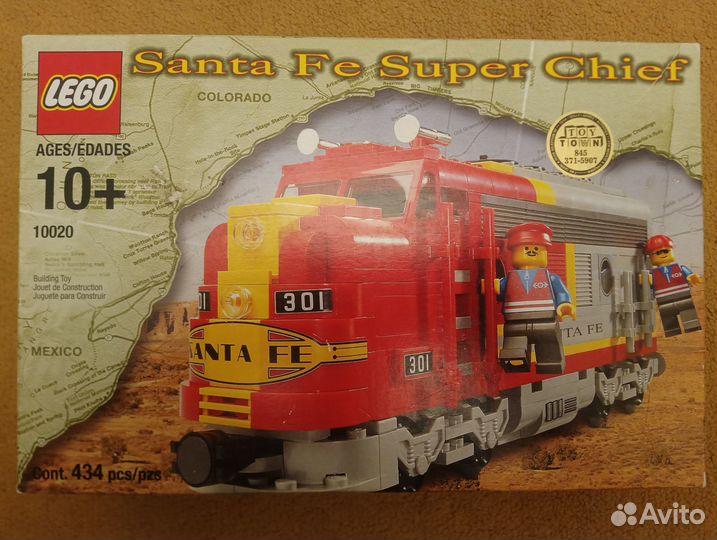 Lego Train из 90-х Новые