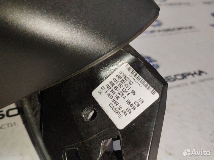 Зеркало заднего вида боковое переднее правое Audi