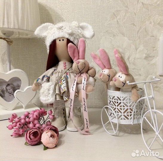 Интерьерная кукла Овечка