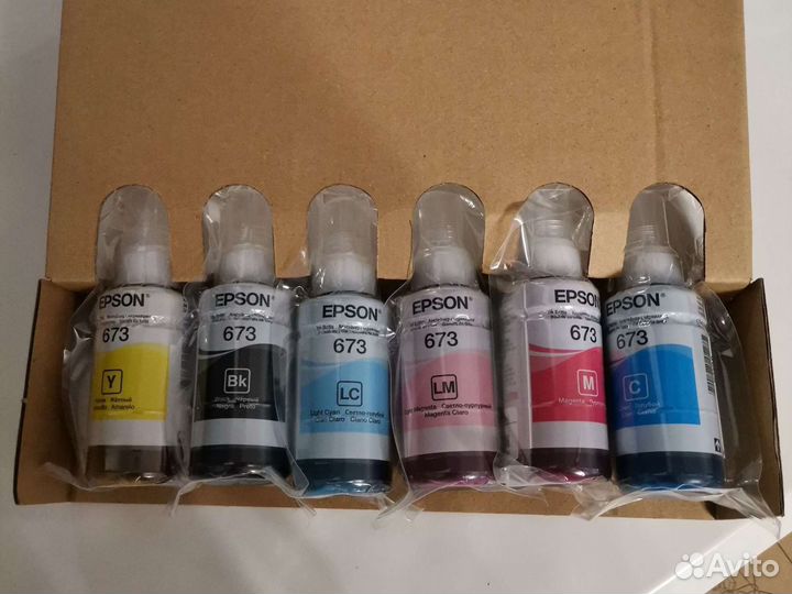 Оригинальные чернила, для epson