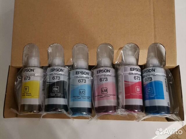 Оригинальные чернила, для epson