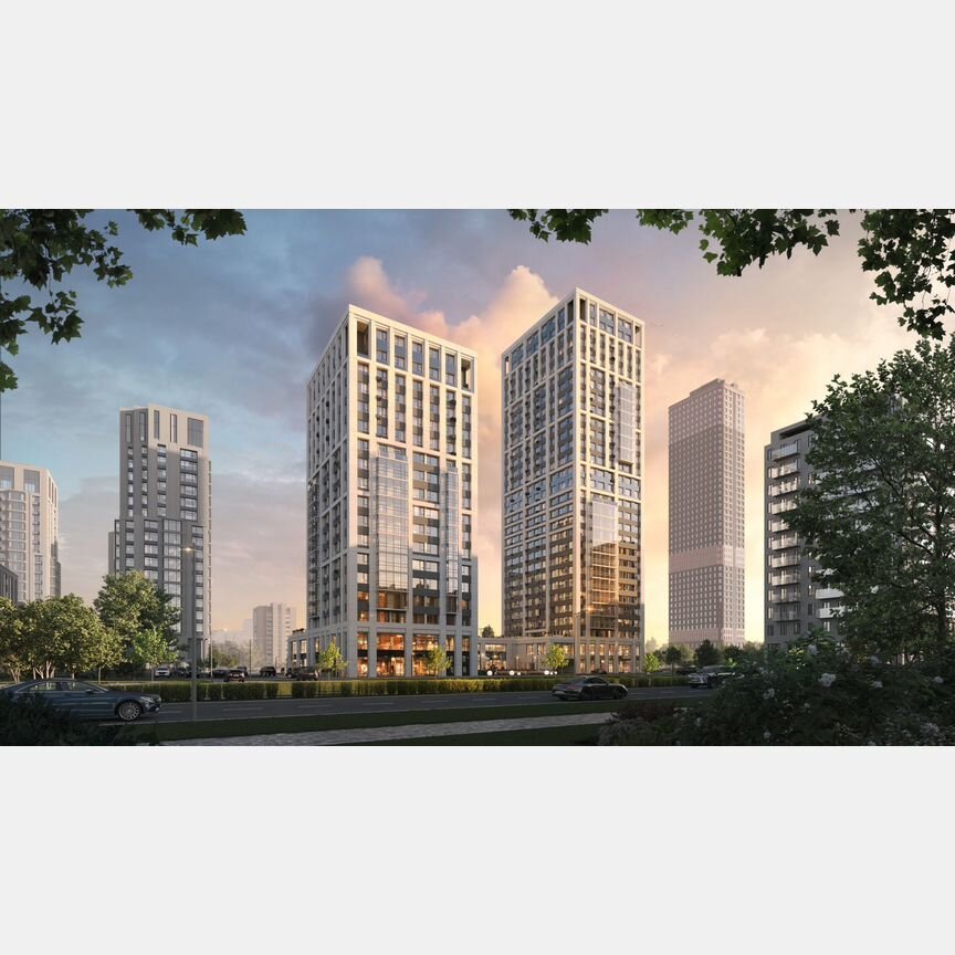 1-к. квартира, 40,7 м², 5/29 эт.