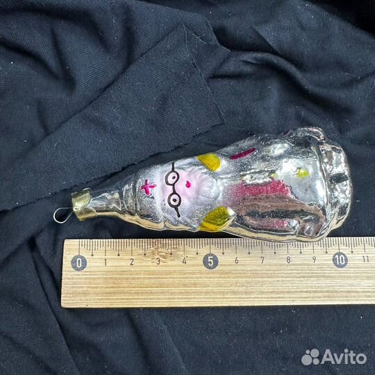 Елочная игрушка доктор айболит на подвесе СССР