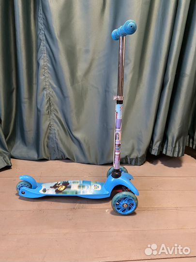 Самокат детский трехколесный бу