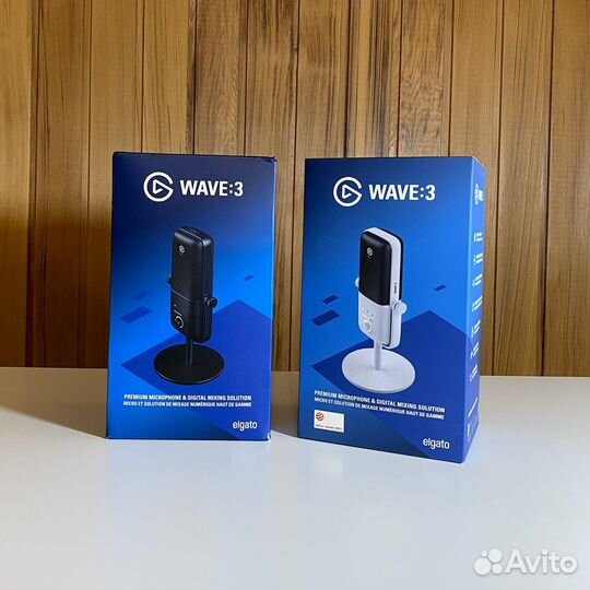 Elgato Wave 3 Black микрофон для стриминга