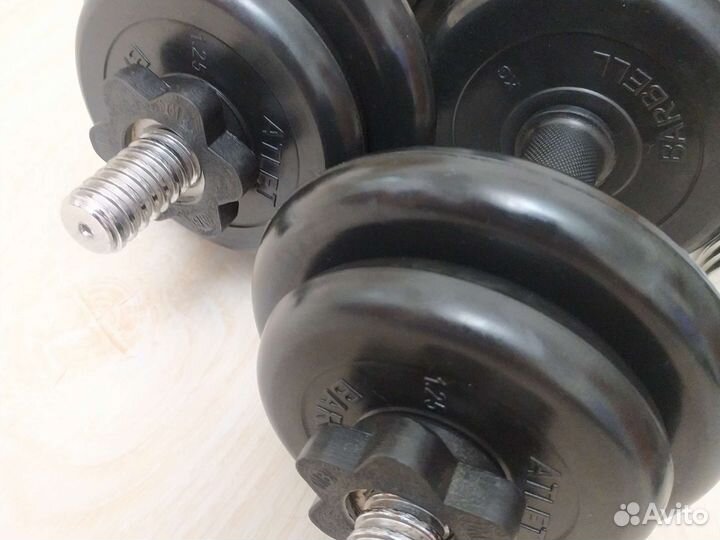Гантели Barbell разборные, обрезиненные