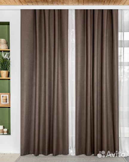 Комплект штор блэкаут Массимо готовые и на заказ