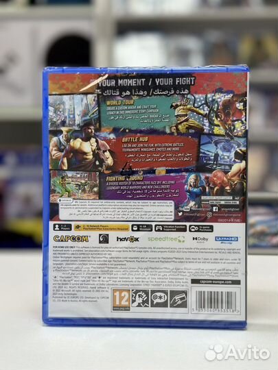 Street fighter 6 PS4/PS5 (новый) Русские субтитры