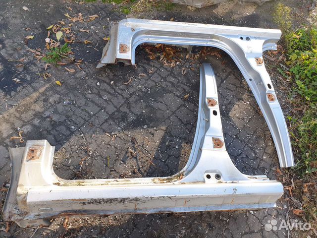Порог правый Renault Logan Рено Логан