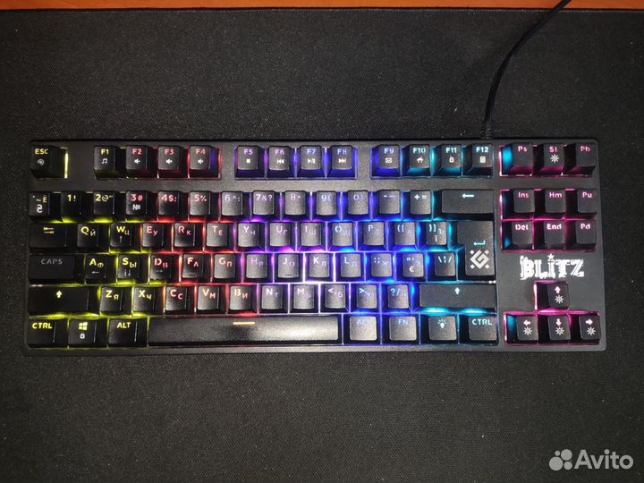 Клавиатура проводная Defender Blitz GK-240L