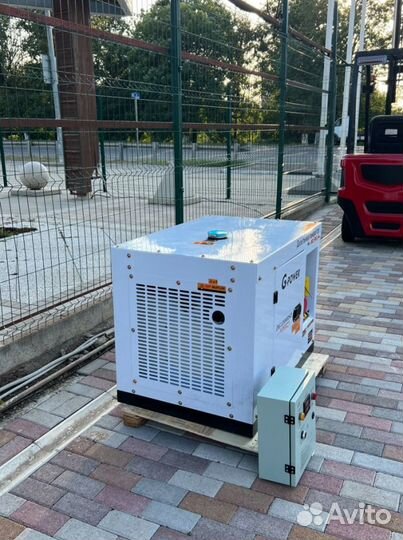 Дизельный генератор 12 kW g-power трехфазныйDG1300