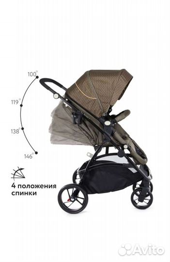 Коляска Babytone Urban Brown