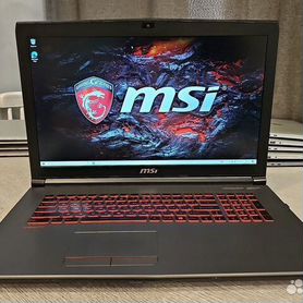 MSI GV72 17" i7-8750H 12-ядер 16/128SSD+1Tb/6Gb