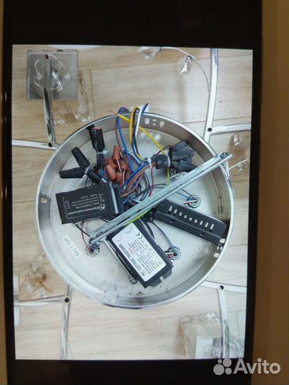 Люстра потолочная с пультом светодиодная