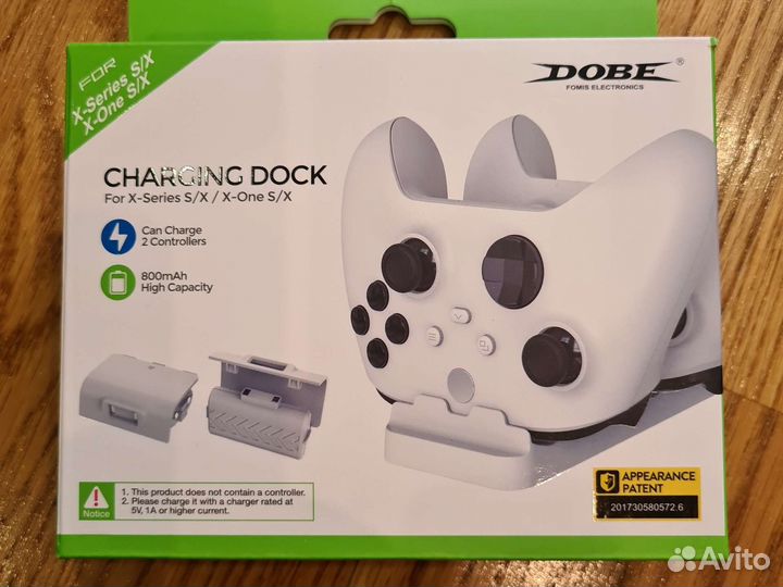 Док станция + аккумуляторы xbox one / series s x