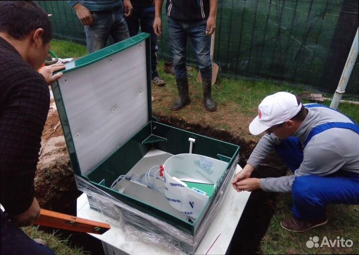 Автономная канализация из полипропилена для дачи