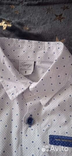 Рубашка для мальчика на1 год