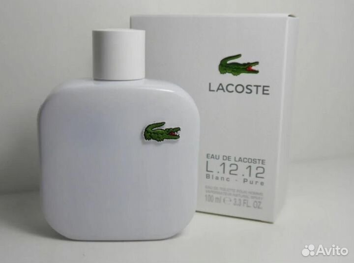 Lacoste L.12.12 Male Blanc – Pure Eau de Toilette
