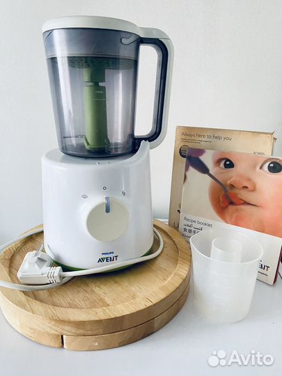 Блендер пароварка Avent Philips 2 в 1 SCF870