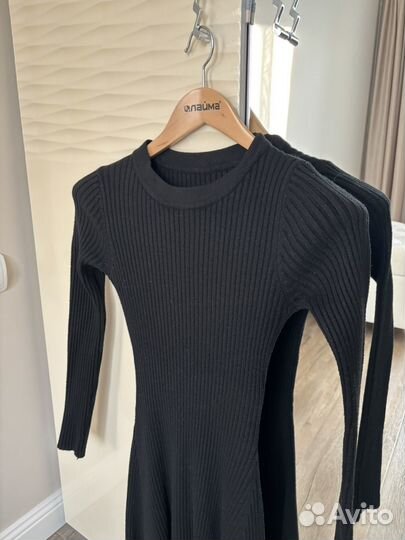 Платье черное женское