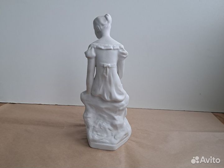 Статуэтка Татьяна Ларина книга цветок дфз СССР