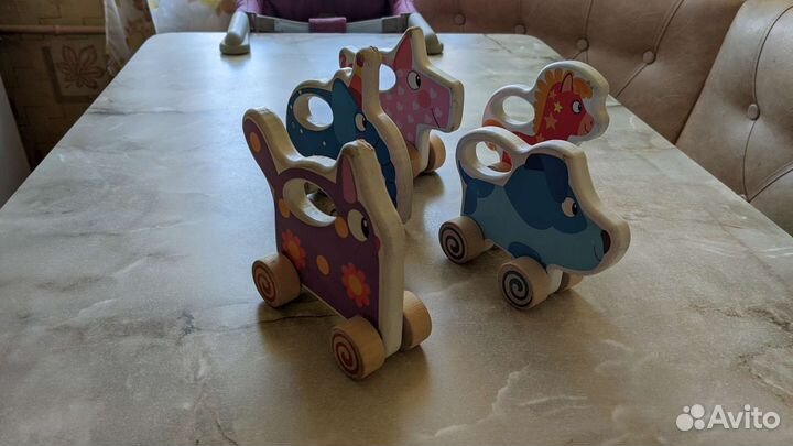 Детские игрушки Деревяшки