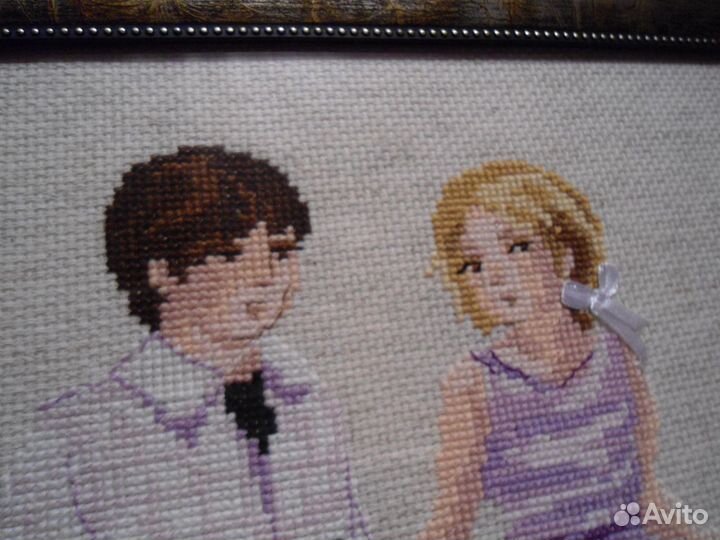 Картина вышивка 