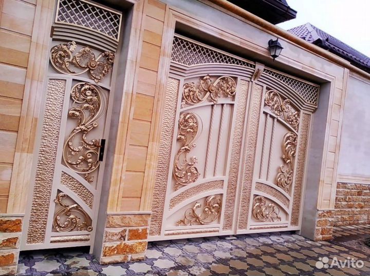 Кованные ворота
