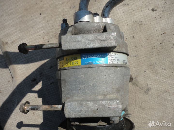 Компрессор кондиционера daewoo nexia