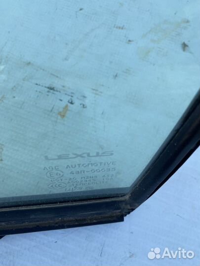 Lexus Rx4 форточка передней левой двери