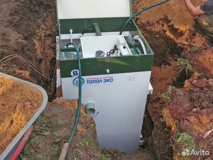 Септик био Кристалл Даолос 8 на участок