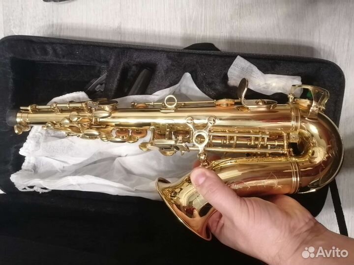 Саксофон сопрано гнутый