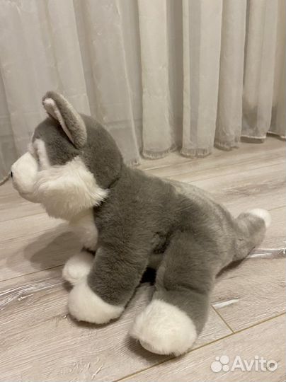 Мягкие игрушки собака хаски